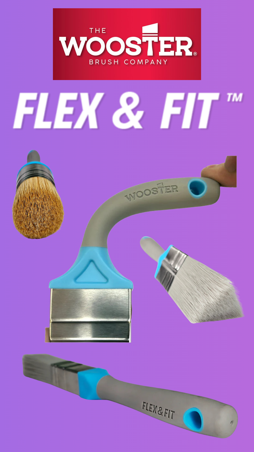 Wooster Paint Brush Flex & Fit